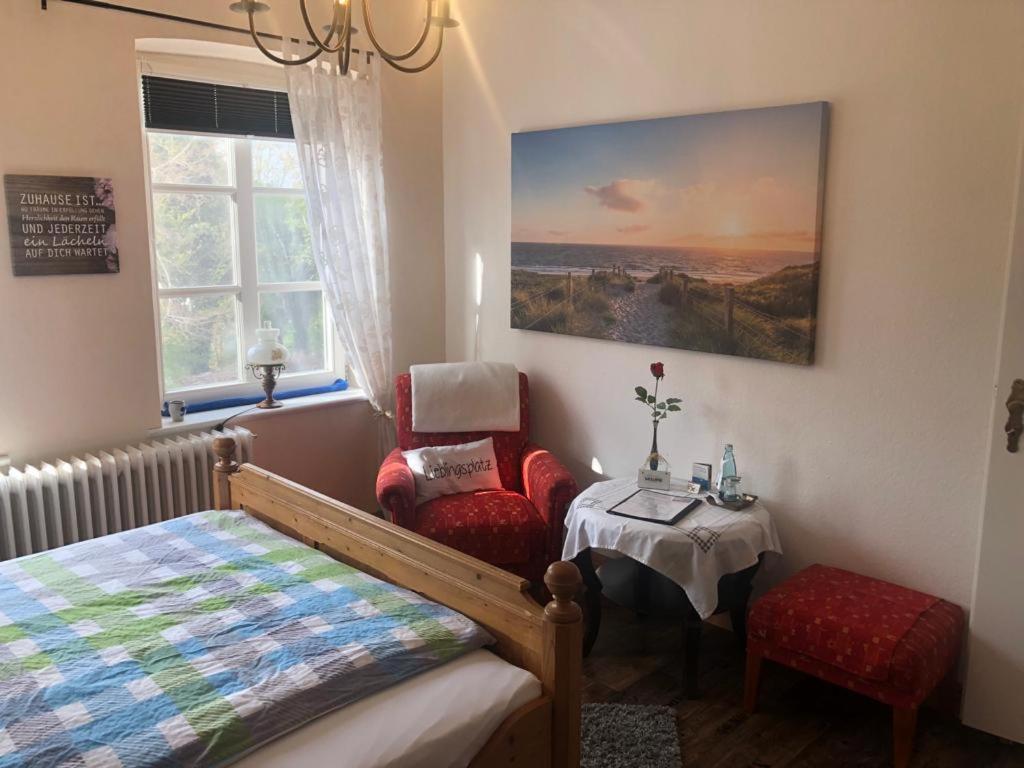 Altes Pastorat Langenhorn Hotel Eksteriør billede